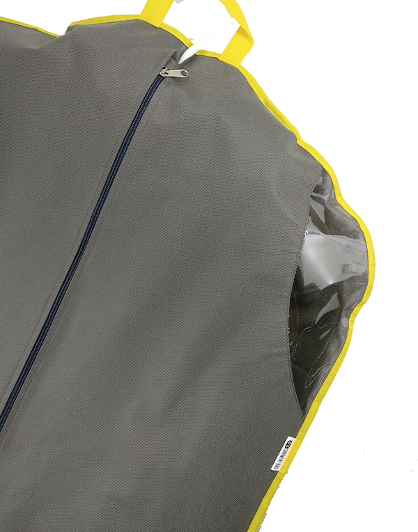 Чехол для одежды Bright Suit gray-yellow 110 см